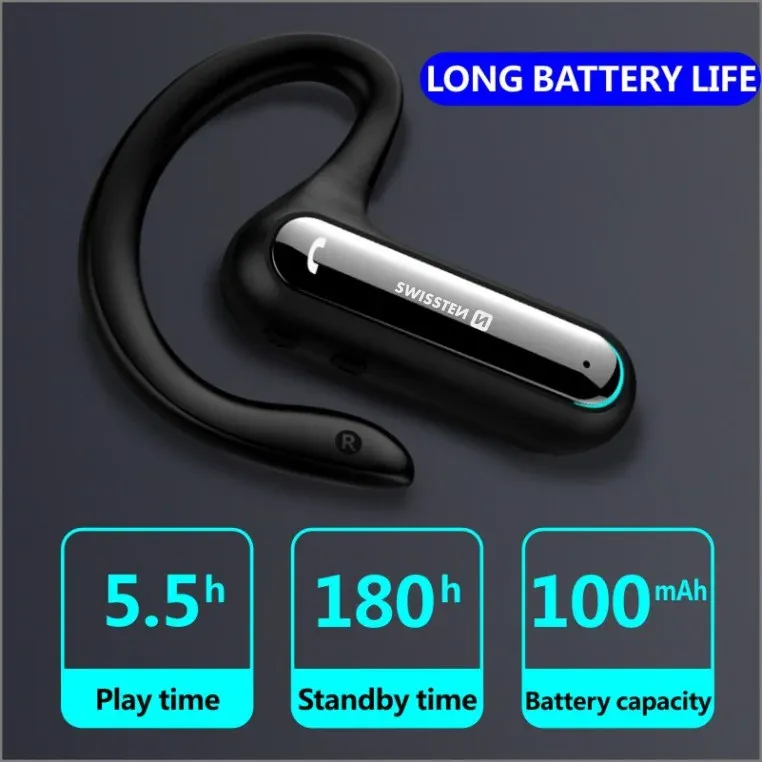 BLUETOOTH HEADSET SWISSTEN DOCK EARPIECE