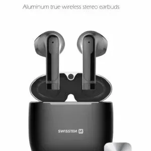 BLUETOOTH TWS EARPHONES SWISSTEN ALUPODS PRO
