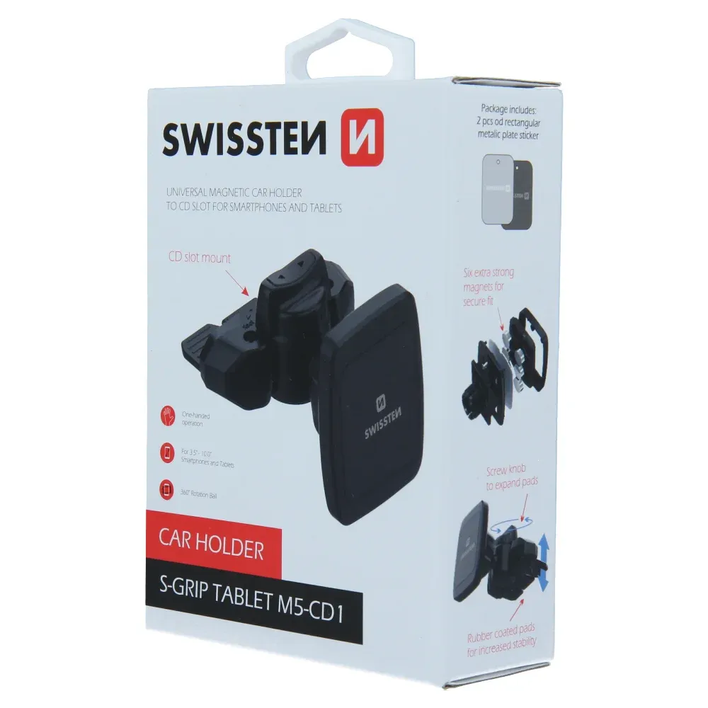 MAGNETIC CAR HOLDER FOR TABLET SWISSTEN S-GRIP M5-CD1