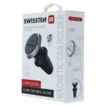 MAGNETIC CAR HOLDER SWISSTEN S-GRIP AIR VENT AV-M9 BLACK-SILVER
