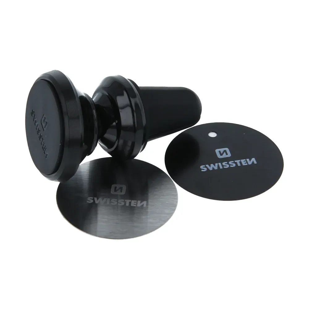 MAGNETIC CAR HOLDER SWISSTEN S-GRIP AIR VENT AV-M9 BLACK