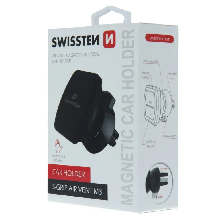 MAGNETIC CAR HOLDER SWISSTEN S-GRIP AV-M3