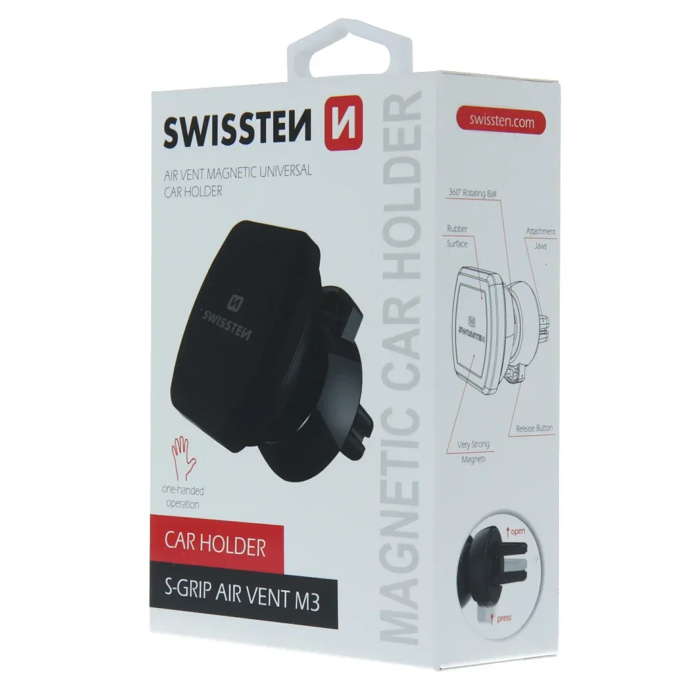 MAGNETIC CAR HOLDER SWISSTEN S-GRIP AV-M3