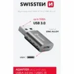 SWISSTEN ADAPTER USB-A(M)/USB-C(F)