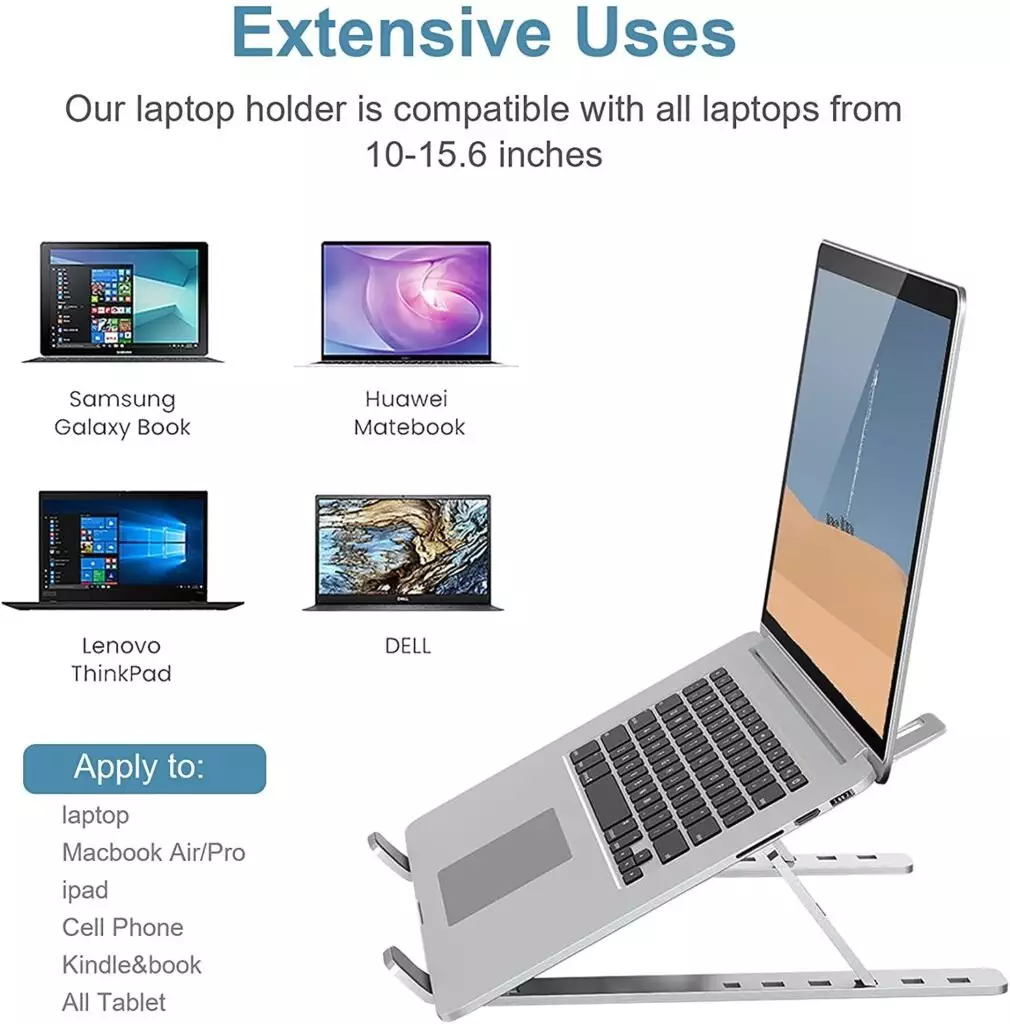 SWISSTEN ALUMINUM STAND FOR NOTEBOOK