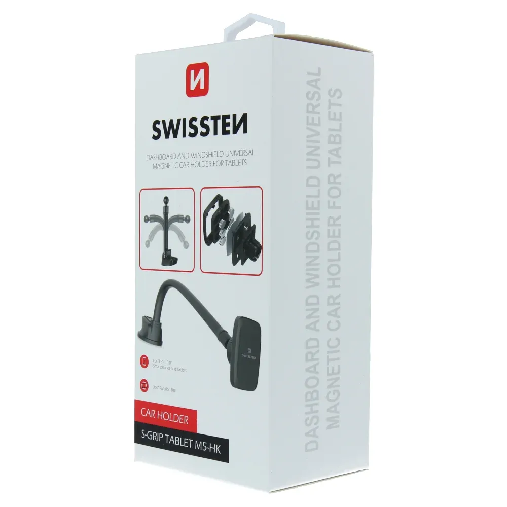 SWISSTEN MAGNETIC CAR HOLDER FOR PHONES & TABLET S-GRIP M5-HK
