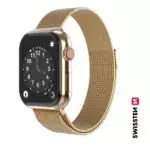 SWISSTEN MESH BAND FOR APPLE WATCH 42-44 mm GOLD