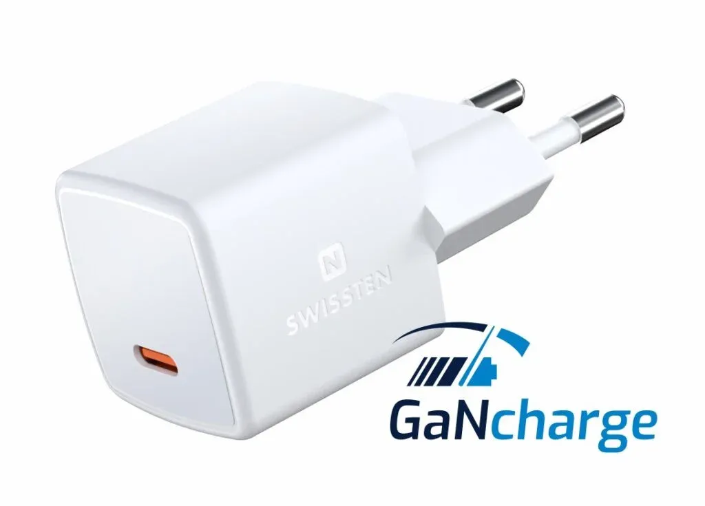 SWISSTEN MINI GaN TRAVEL CHARGER USB-C 33W POWER DELIVERY