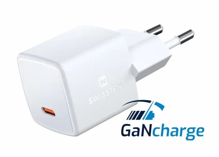 SWISSTEN MINI GaN TRAVEL CHARGER USB-C 33W POWER DELIVERY