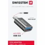 SWISSTEN OTG ADAPTER USB-C(M)/USB-A(F)
