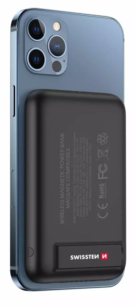 SWISSTEN POWER BANK ,5000mAh (MagSafe compatible