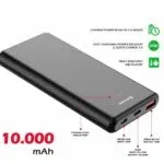 SWISSTEN POWER LINE POWER BANK 10000 mAh 20W POWER DELIVERY BLACK