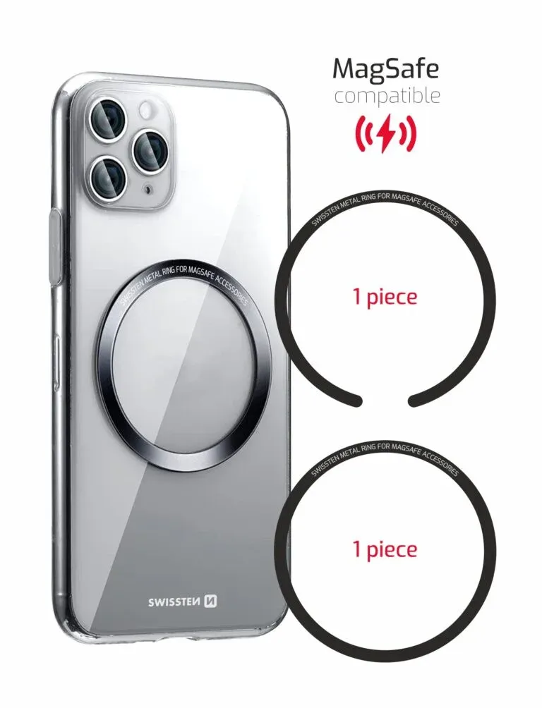 SWISSTEN SET METAL PAD (for MagSafe cases)