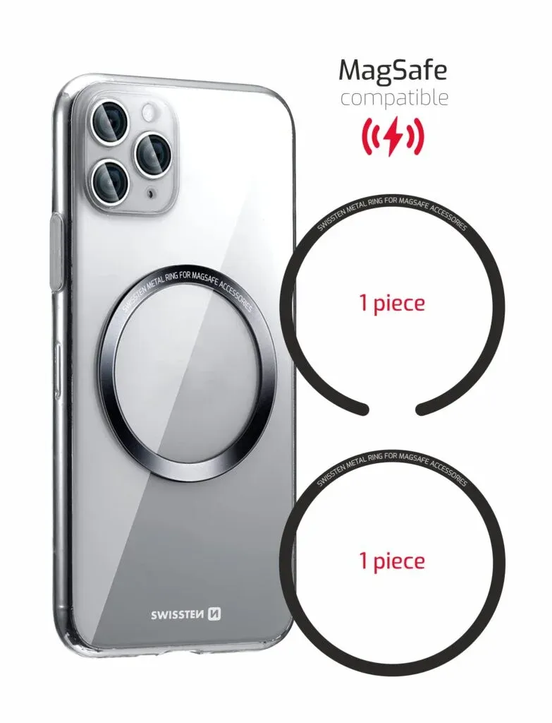SWISSTEN SET METAL PAD (for MagSafe cases)