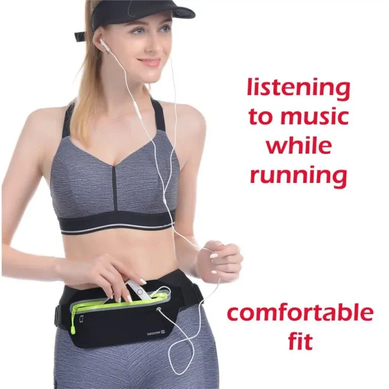 SWISSTEN WAIST BAG BLACK