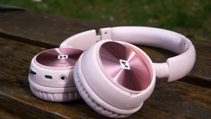 WIRELESS STEREO HAEDPHONES SWISSTEN TRIX PINK