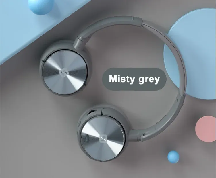 WIRELESS STEREO HAEDPHONES SWISSTEN TRIX SILVER/GREY