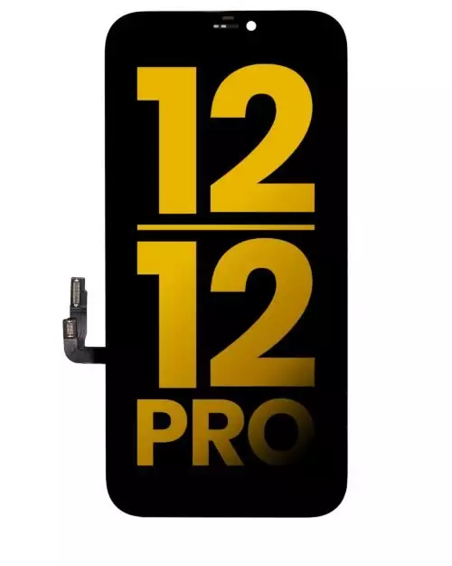 NORDPARTS iPhone 12/12 PRO skærm Original OEM Changed Glass