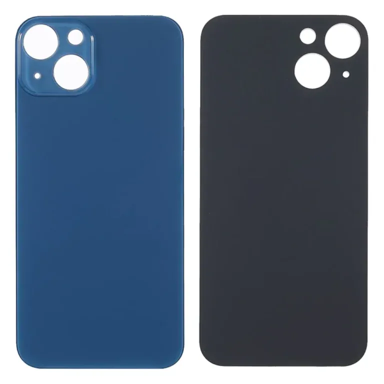 iPHONE 13 MINI BACK COVER GLASS OEM 1:1 WITH LOGO/ BLUE