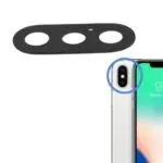 iPhone X Back Camera Lens Glass Replacement Black