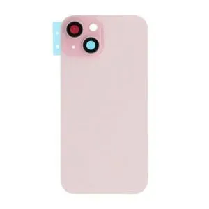iPHONE 15 PLUS BACK COVER GLASS OEM 1:1/ PINK