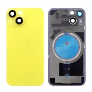 Nparts Ultra Back Cover Glass Assembly With MagSafe Only For IPH 15 Plus Yellow