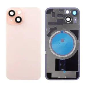 Nparts Ultra Back Cover Glass Assembly With MagSafe Only For IPH 15 Plus Pink