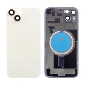 Nparts Ultra Back Cover Glass Assembly With MagSafe Only For IPH 14 Plus Starlight Color