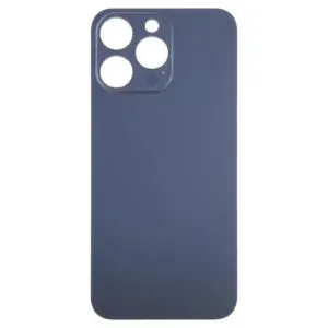 iPHONE 15 PRO MAX BACK COVER GLASS OEM 1:1 / Blue Titanium