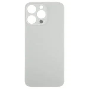 iPHONE 15 PRO BACK COVER GLASS OEM 1:1 / Natural Titanium