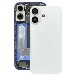 iPhone 17 Back Cover Glass With MagSafe Only, White