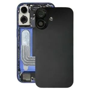 iPhone 17 Back Cover Glass With MagSafe Only, Black