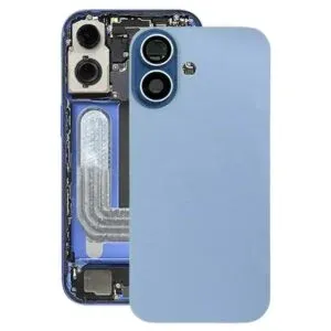 iPhone 17 Back Cover Glass With MagSafe Only, Blue
